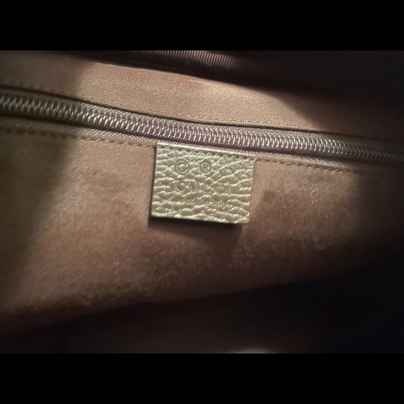 Gucci GG Monogram Canvas & Leather Tote Carry-On Duffel Bag - Picture 9 of 12